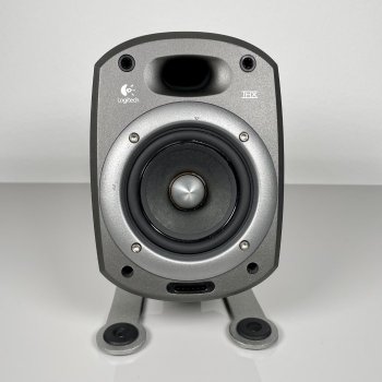 1x Logitech Z680 THX Lautsprecher mit Blende Ersatzteil